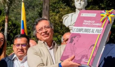 Petro sancionó la reforma laboral el 25 de junio de 2025. Foto: Presidencia / El Colombiano.