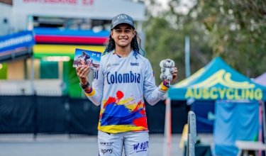 Camila de la Hoz Mundial W2 UCI BMX 2026 de Australia.