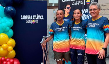 Carrera Atlética Clínica Norte. 