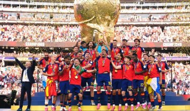 España campeona del Mundial FIFA 2026. Foto: @SEFutbol en X