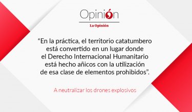 A neutralizar los drones explosivos