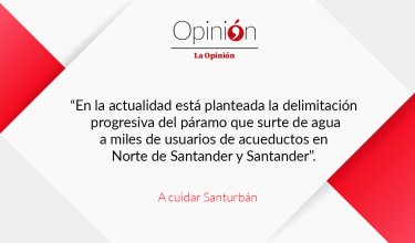 A cuidar Santurbán
