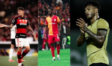 Jorge Carrascal, Davinson Sánchez, Luis Suárez. Foto: Redes sociales