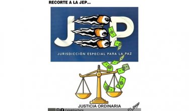 22-09-26 - Caricatura, Recorte a la JEP...
