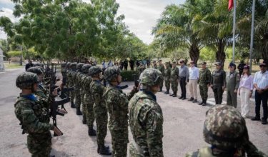 La Fuerza Pública retoma la seguridad en el corregimiento de Guamalito de El Carmen.