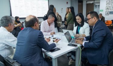 La diligencia de conciliación se llevo a cabo en la sede de Confaoriente./Foto: Cortesía