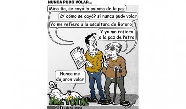 Nunca pudo volar