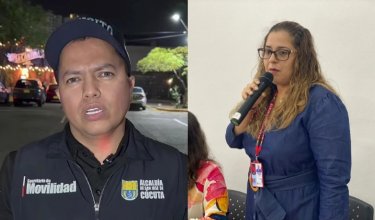 Alejandro Camacho y Tatiana Cáceres Alc Cúcuta.