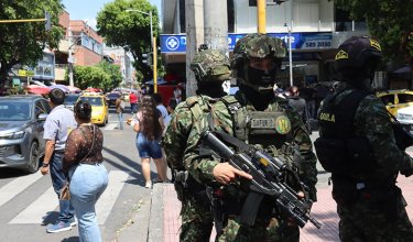 Cúcuta-militarizada. Foto: Carlos Ramírez / La Opinión.