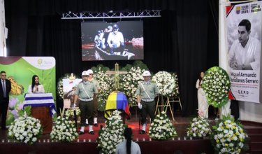 Cúcuta rinde homenaje póstumo a Miguel Castellanos, asesinado el lunes 26 de octubre