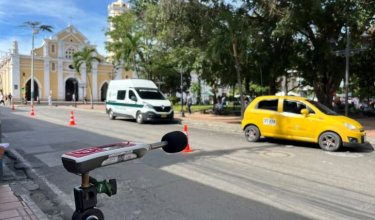 Durante el día sin carros y motos se hicieron mediciones para adoptar planes de restauración ambiental.