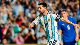 Lionel Messi, Selección Argentina. 