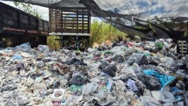Una polémica se ha presentado al norte de Ocaña con el manejo de los residuos sólidos dejados a cielo abierto en un lote por ADAMIUAIN.