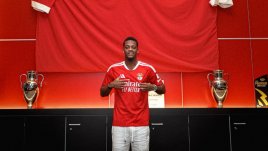 Jhon Jáder Durán. Foto: X @SLBenfica