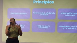 Sara Méndez Niebles, asesora de incidencia de la Mesa por la Vida y la Salud de las Mujeres/Foto: Keila Vilchez