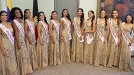 Once jóvenes buscan la corona de Belleza Cúcuta 2026 durante las Ferias de la ciudad.