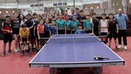 El semillero del tenis de mesa de Venezuela comparte entrenamientos y experiencias con los jugadores de Norte de Santander.