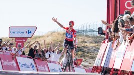 Enric-Mas-Vuelta-a-España-2026-etapa-nueve. Foto: La Vuelta Facebook