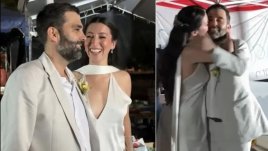 ¡El amor todo lo puede! Recién casados dejaron su celebración para ayudar a damnificados por el terremoto