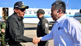 Gobernador de Norte de Santander junto al Mindefensa llegan a Ocaña para coordinar acciones de seguridad
