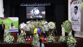 Cúcuta rinde homenaje póstumo a Miguel Castellanos, asesinado el lunes 26 de octubre