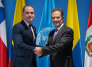 El canciller Omar Bula Escobar se reunió con el representante regional de UNODC para la Región Andina y el Cono Sur, Ama...