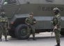 La policía extremó las medidas de seguridad ayer tras el atentado en El Escobal/Foto: Cortesía