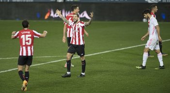 Athletic apea al campeón Real Madrid  Foto: AFP