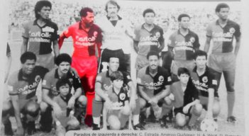 Wilson Quiñones en el Cúcuta Deportivo 1987. Foto: Archivo/La Opinión 
