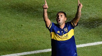 Edwin Cardona, volante colombiano al servicio de Boca Juniors./Foto: AFP