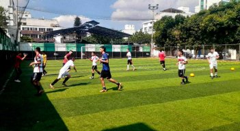 Entrenamiento de la escuela  Brabford, de Cúcuta. Foto: Cortesía