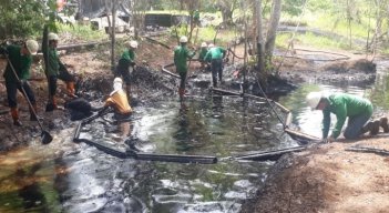 La conexión de válvulas ilícitas a pozos petroleros no se detiene en la región del Catatumbo. 