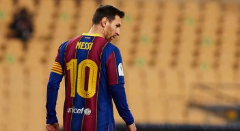 Messi en el Barcelona.