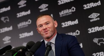 Wayne Rooney brilló como jugador del Manchester United./ Foto: AFP.