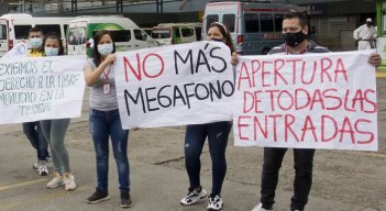 Denuncian que los gastos en arriendos y servicios públicos aumentan a diario, aun sin estar operando.  / Foto: Luis Alfredo Estévez/ La Opinión 