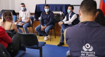 La Comisaría de Familia de Ocaña coordina con la Defensoría del Pueblo planes encaminados a la disminución de la violencia intrafamiliar. / Foto: Cortesía