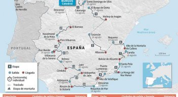 Este es el recorrido de la Vuelta a España 2021.