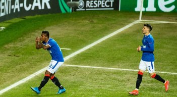Alfredo Morelo, goleador colombiano. Foto: Rangers. 