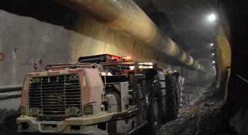 Avance de obra túnel Pamplona. 