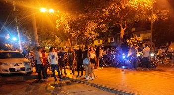 Voceros de la comunidad aseguraron que se han registrado varios accidentes de tránsito, dado que los ciudadanos combinan el alcohol con el volante. / Foto: Cortesía 