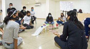 Jóvenes migrantes y colombianos se integran gracias a Estoy en la Frontera
