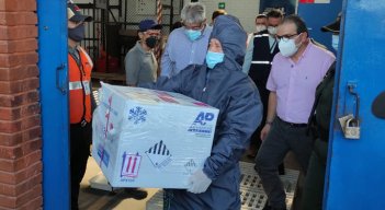 A Cúcuta llegaron 1.346 dosis de Pfizer, pues este viernes comienza la vacunación. / Foto: Cortesía