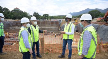 en la materialización de esta obra se emplea en su mayoría mano de obra de la región. / Foto: Cortesía