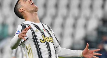 Cristiano Ronaldo, goleador portugués de la Serie A.