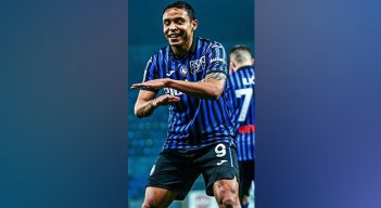 El delantero Luis Fernando Muriel alcanzó los 16 goles en la presente Serie A. 