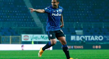 Luis Fernando Muriel, delantero de Atalanta. 