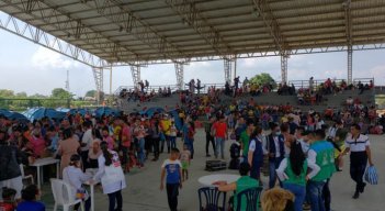 El desplazamiento masivo de venezolanos a Arauquita se generó debido a bombardeos de la guardia venezolana contra supuestos campamentos de las Farc./FOTO: Colprensa