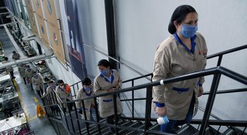 Zona comercial después de la pandemia
