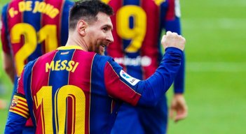 Tras su gol del pasado sábado, Lionel Messi sigue teniendo al Sevilla como el equipo al que más le ha marcado en su carrera. / Foto: @FCBarcelona_es 
