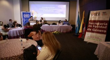A esta hora se lleva a cabo el encuentro en el Hotel Casa Blanca./FOTO: Juan Pablo Cohen - La Opinión